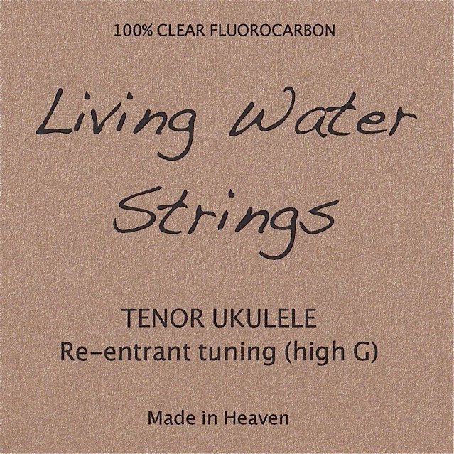 KoAloha Clear Fluorocarbon Soprano/Concert High G Ukulele String Set
