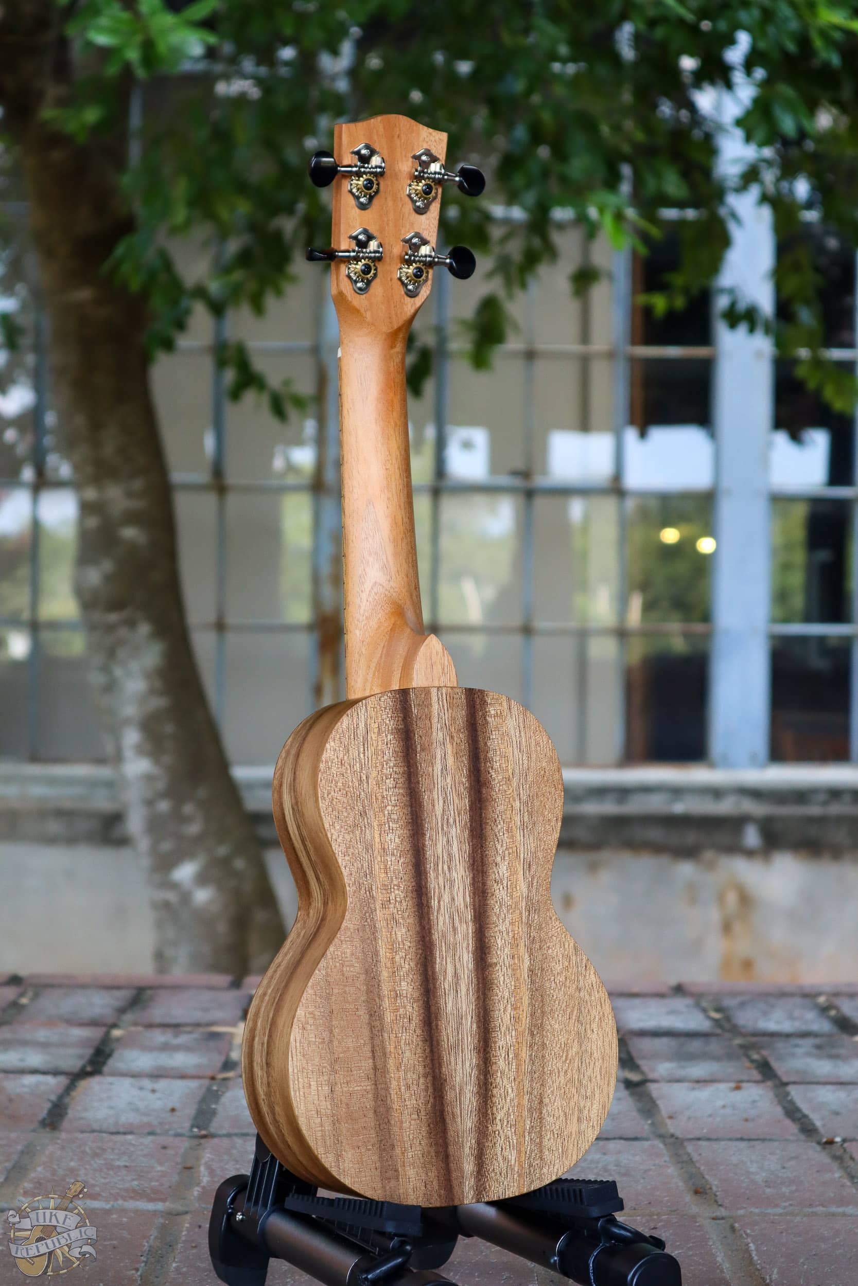 Wooden Ukulele Small Guitar Wooden Soprano Ukulele Guitar Music Instrument  for K