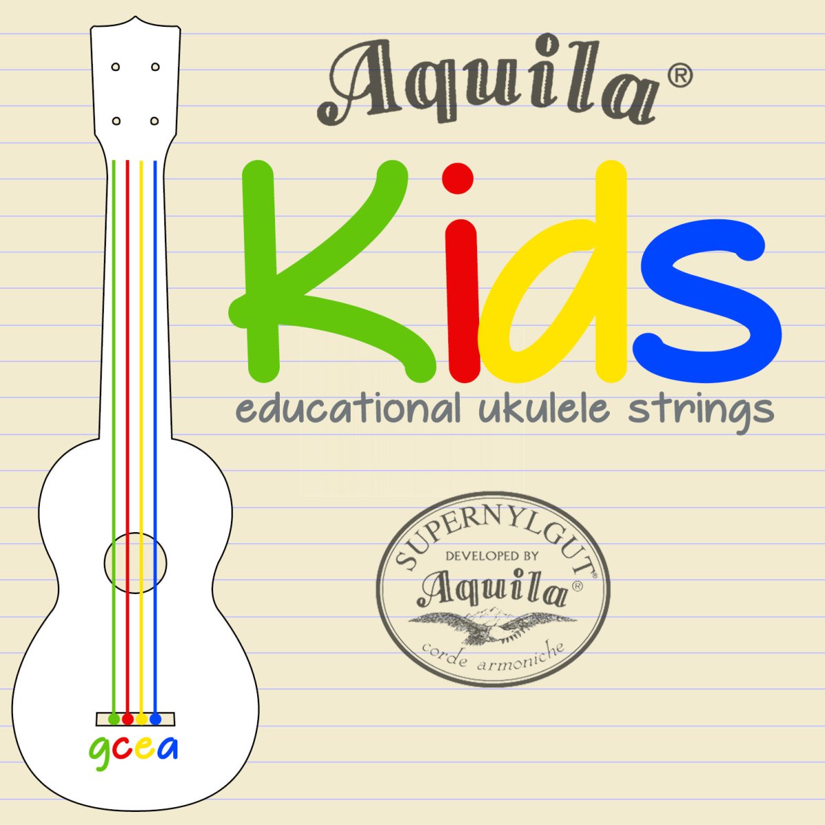 Aquila KIDS Color String | UKE Republic